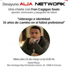 24 de mayo: Desayuno Alía Network con Francis Cagigao